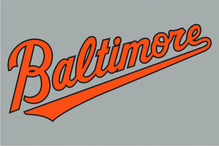 Baltimore Orioles 2009-2011 Jersey Logo iron on paper